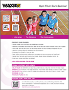 2014 Gym Floor Care Flyer