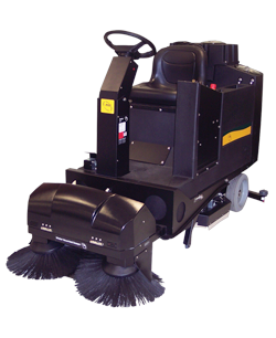NSS Whisker Vacuumized Pre-Sweep for Champ Ride-On Scrubbers