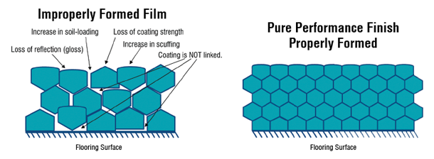 Proper Film Formation Graphic