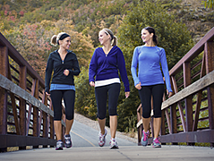 Friends Walking