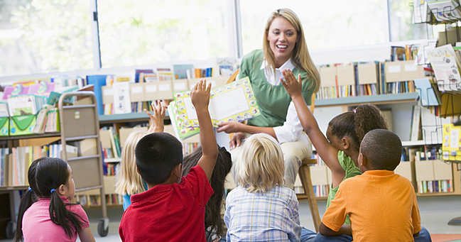 Classroom Reading Session