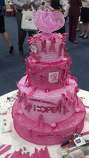 Making Strides Survivor Cake