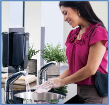 Woman Washing Hands