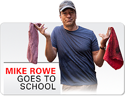 shop towels mike rowe