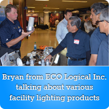 Bryan from ECO Logical Inc talking about various facility lighting products