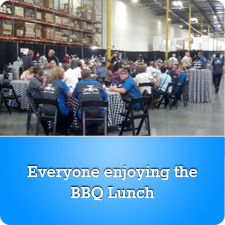 2013 ONT Eqmt 500 Everyone Enjoying the BBQ Lunch
