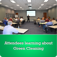 SLC GCS Attendees Learning About Green Cleaning
