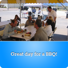 Great day for a BBQ at the WAXIE Marketplace Grand Opening
