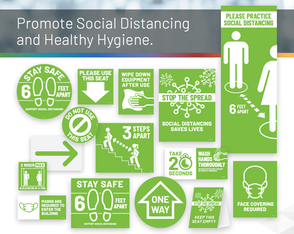 Social Distancing Signs