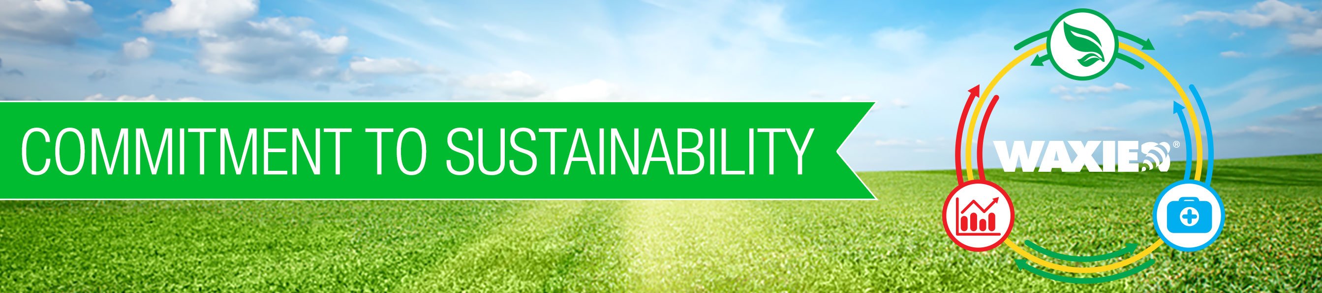 Commitment to Sustainability | WAXIE Sanitary Supply