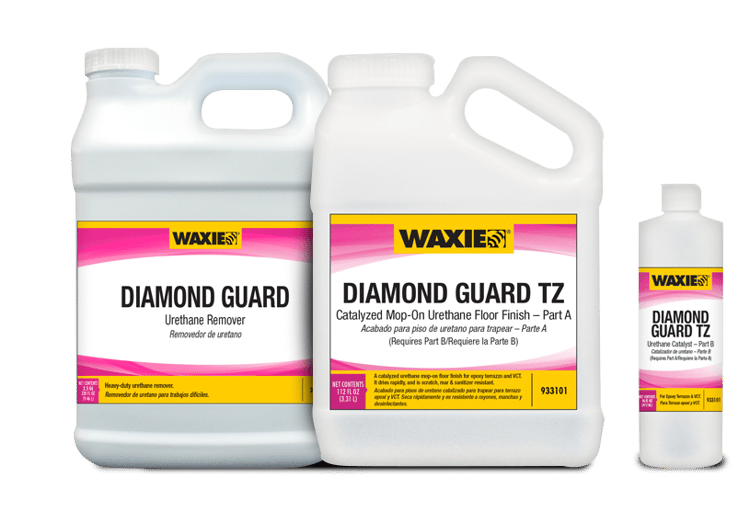 Diamond Guard Urethane Floor Finish WAXIE Sanitary Supply