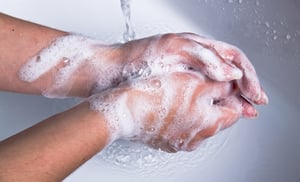 hands-washing