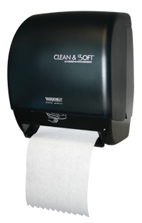 Are Cloth Hand Towels from a Roll Dispenser Sanitary?