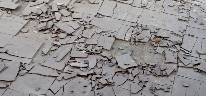 Cleaning Maintaining And, Asbestos Floor Tile Repair