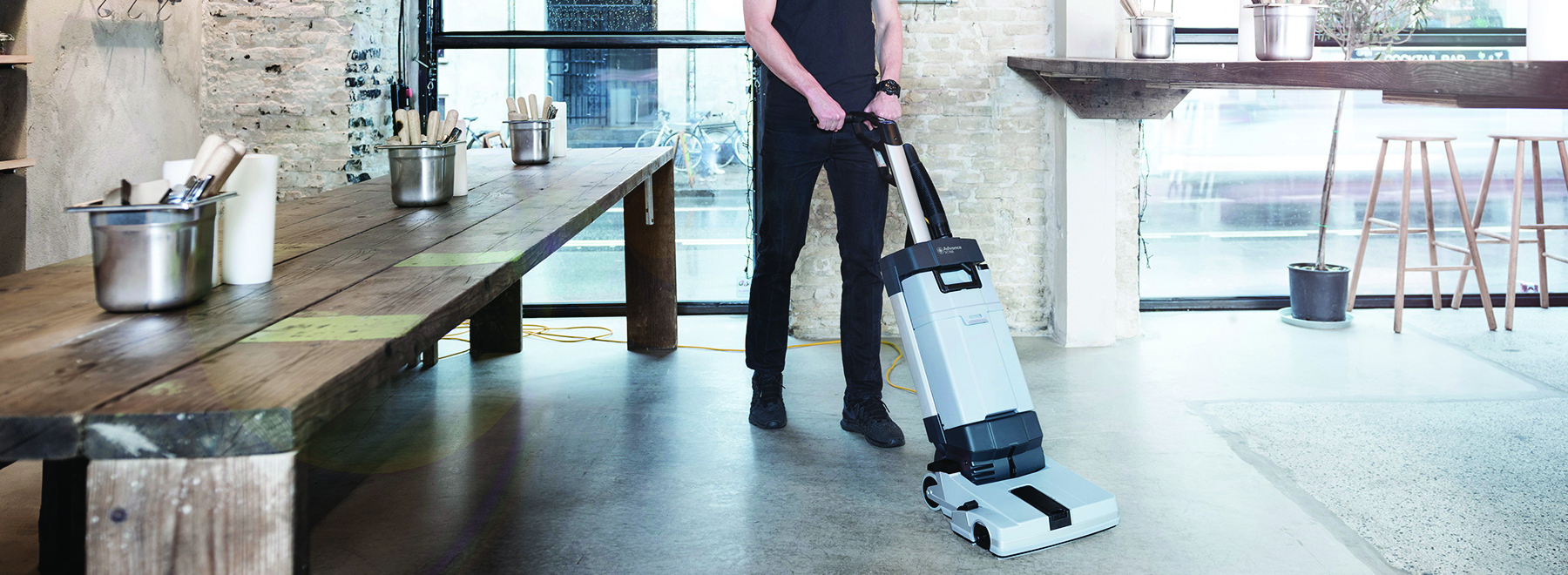 Advance SC250 Compact Battery Powered Floor Scrubber- New - Performance  Systems